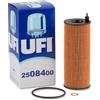 UFI Filters, Filtro Olio 25.084.00, Filtro Olio per Ricambio, Adatto a Auto, Applicabile su Diversi Modelli BMW e BMW Alpina