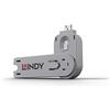 LINDY 40624 Chiave per Blocca Porte USB Tipo A, Bianca