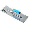 Ausonia - Frattazzo per colla 36x12 lama INOX manico bimateriale Dente 10x10