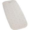 Maximex Tappetino per Vasca in caucciù Naturale Beige, Gomma, 37 x 90 x 1,6 cm