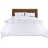 Utopia Bedding Piumino 220 x 240 cm, Piumone Leggero per Letto Matrimoniale, 100% Imbottitura in Fibra Cava, Trapunta in Microfibra per Tutte le Stagioni (Bianco)