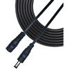 Liwinting 5m Cavo di Prolunga DC Maschio a Femmina Cavo di Alimentazione del Connettore 12V 5,5 mm x 2,5 mm per Adattatore di Potenza, Fotocamera CCTV Potenza e più - Nero