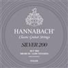 Hannabach Corde per chitarra classica Serie 900 medium-low tension Silver 200 - Set - 900MLT