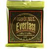 Ernie Ball, Everlast Light Coated 80/20 Bronze, Corde per chitarra acustica, diametro 11-52
