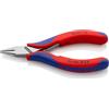 KNIPEX Tronchese per elettronica con tagliente frontale con impugnature multicomponente 115 mm, 64 22 115
