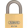 ABUS Lucchetto in Ottone 85IB/50 - Resistente alle intemperie - per Aree Marine e portuali - Corpo in Ottone - grillo in Acciaio Inox - Livello di Sicurezza 7