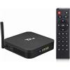 Xilibod Tanix TX6 TV BOX Android 9.0 4GB RAM 32GB ROM 4K TV Allwinner H616 Up To 1.5 GHz Quad Core ARM Cortex-A53 H.265 Decoding 2.4GHz/5GHz WiFi Smart Android TV Box