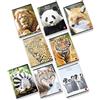 Pigna ANIMAL 02307654M Maxi Quaderni A4 Quadretto 4M, 4 mm, Confezione da 10 Pezzi