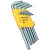 Elematic Set chiavi maschio esagonali impronta Torx Tamper resistant 9 pezzi ELEMATIC