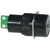LSC ISOLANTI ELETTRICI Buzzer elettronico 12V da pannello tondo diametro 18 mm
