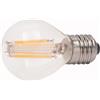 Elcart Superlight Lampada a filamento led 4W bianco caldo miniglobo E27 diametro 45 mm