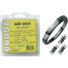 Elematic Nastro continuo 14 mm x 3 mt perforato acciaio inox GER-MAN