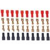 LSC ISOLANTI ELETTRICI Kit 20 faston femmina e coprifaston passo 6,35