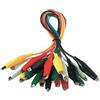 LSC ISOLANTI ELETTRICI Kit di coccodrilli sez. 0,15 mm formato da 10 coppie