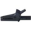 LSC ISOLANTI ELETTRICI Coccodrillo di sicurezza 48,5 mm a norme IEC1010 completamente isolato nero