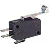LSC ISOLANTI ELETTRICI Deviatore miniatura 5A-250V fine corsa con leva e rotella per faston 4,8