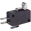 LSC ISOLANTI ELETTRICI Deviatore miniatura 5A-250V fine corsa con leva corta e rotella per faston 4,8