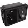 LSC ISOLANTI ELETTRICI Spina tripolare con iterruttore 10A-250VAC