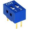 Life Dip switch 2 poli per circuiti stampati passo 2,54 mm TCS
