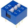 Life Dip switch 3 poli per circuiti stampati passo 2,54 mm TCS