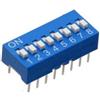 Life Dip switch 8 poli per circuiti stampati passo 2,54 mm TCS