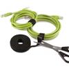 LSC ISOLANTI ELETTRICI Rotolo in velcro largo 16 mm nero confezione 3 mt