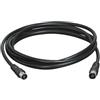 LSC ISOLANTI ELETTRICI Prolunga coassiale antenna TV spina/spina 9,5 mm 2 mt nero