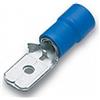 CEMBRE Capicorda preisolato 6,35x0,8 ad innesto maschio blu CEMBRE BF-M608 confezione 100 pz