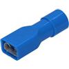 CEMBRE Capicorda 4,8x0,5 totalmente preisolato ad innesto femmina blu CEMBRE BF-F405P confezione 100 pz