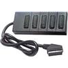 LSC ISOLANTI ELETTRICI Presa Scart multipla 5 posti