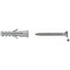 Elematic 100 Tasselli 5X25 con collarino EB/VA per fissaggi leggeri universali completi di vite