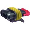 TE connectivity Connettori portafemmine AMP 1 polo serie SUPER SEAL 1.5 cod. 282079-2