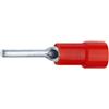 Elematic Puntale tondo 0,25-1,5 mm2 preisolato rosso ELEMATIC 11210112 confezione 100 pz.