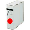 LSC ISOLANTI ELETTRICI Box guaina diam. 9,5 termorestringente in poliolefina rest. 2:1 rossa confezione 5 mt
