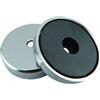 SILVERLINE 4 Magneti in ferrite diametro 36 mm capacità' 7,2 Kg