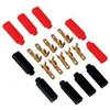 LSC ISOLANTI ELETTRICI Kit 10 faston maschio e coprifaston passo 2,86