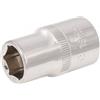 SILVERLINE Inserto 1/2 - 13 mm esagonale per chiavi a bussola