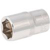 SILVERLINE Inserto 1/2 - 15 mm esagonale per chiavi a bussola