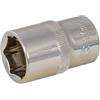 SILVERLINE Inserto 1/2 - 17 mm esagonale per chiavi a bussola