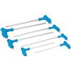 SILVERLINE Set chiavi esagonali lunghe con impugnatura a T 7 pz