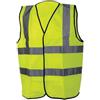 SILVERLINE Gilet alta visibilità taglia M (100-108 cm) Classe 2 ad alta visibilità giallo fluorescente