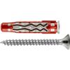 Elematic 100 Tasselli BLUEFIX/VA 6X35 per fissaggi leggeri universali completi di vite