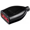 ROSI Presa mobile bipasso 2P+T 10/16A 250V nera ROSI RS98110