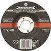 SILVERLINE Mola a disco 115X6X22,23 per pietra a sollecitazione severa centro depresso C24RBF