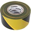 FIXPOINT Nastro di sbarramento giallo-nero 70mm x 500 mt
