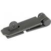 SILVERLINE Chiavistello sovrapposto 30x90 mm in acciaio