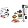 Kiwi Frullatore a immersione in acciaio inossidabile 1000W KIWI KHB4437
