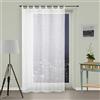 Soleil d'ocre Velaggio a Zampe 135x250 cm Maelis Poliestere, Bianco