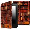 FINTIE Custodia per 6 Kindle Paperwhite 2012-2017 Modello(EY21 & DP75SDI), Sottile Leggero Cover con Funzione Auto Sveglia/Sonno, Non Compatibile con Il Modello 2018 (10ª Generazione), Biblioteca