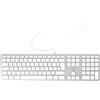 Mobility Lab ML311838 (Versione Straniera) Tastiera Tastiera QWERTY Layout Inglese Adatto per Mac - Bianco/Argento